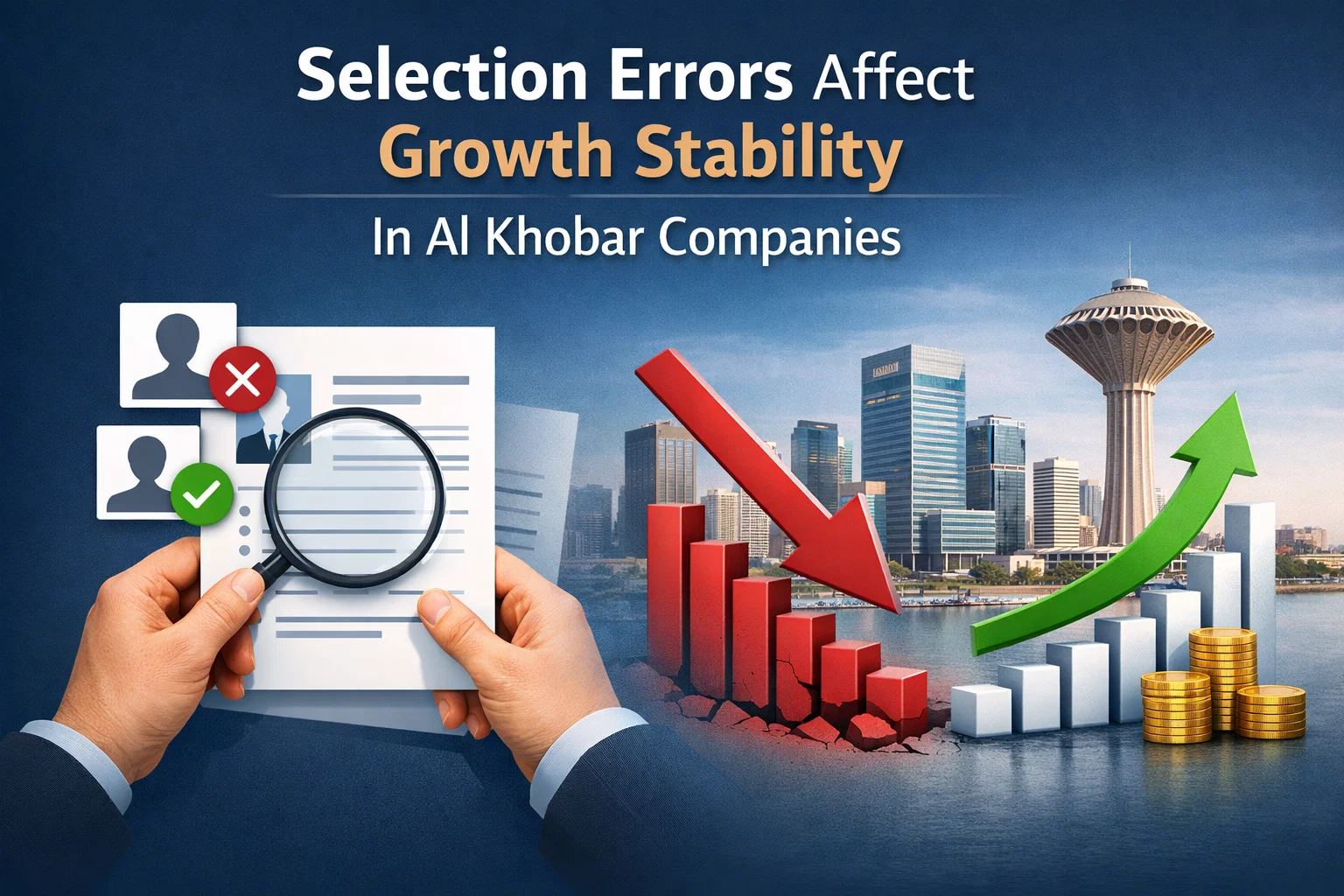 Selection Errors Affect Growth Stability In Al Khobar Companies