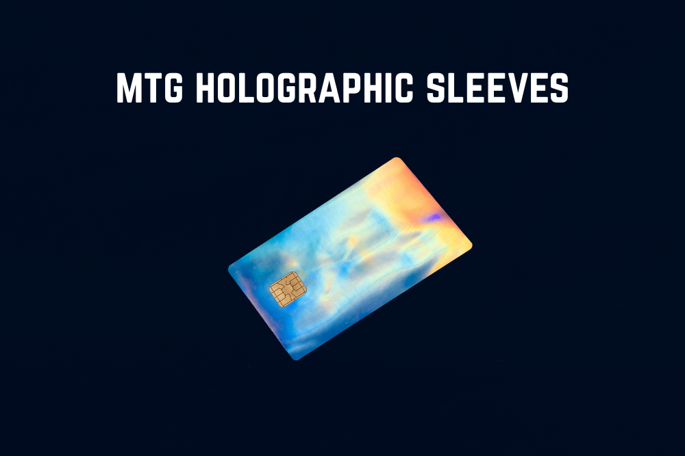 mtg holographic sleeves