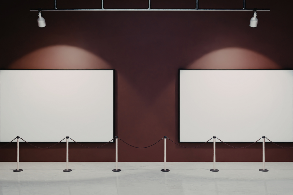 wall mounted retractable barriers