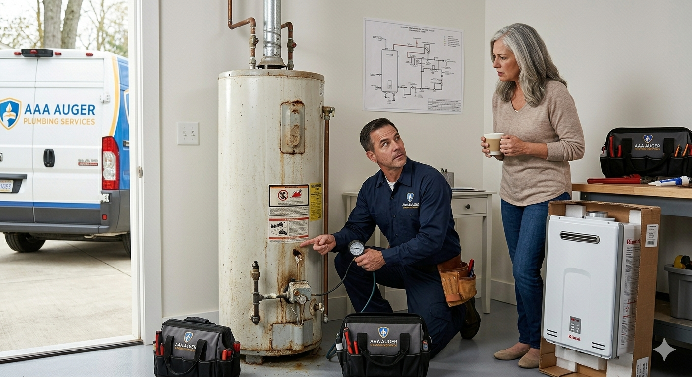 water heater replacement