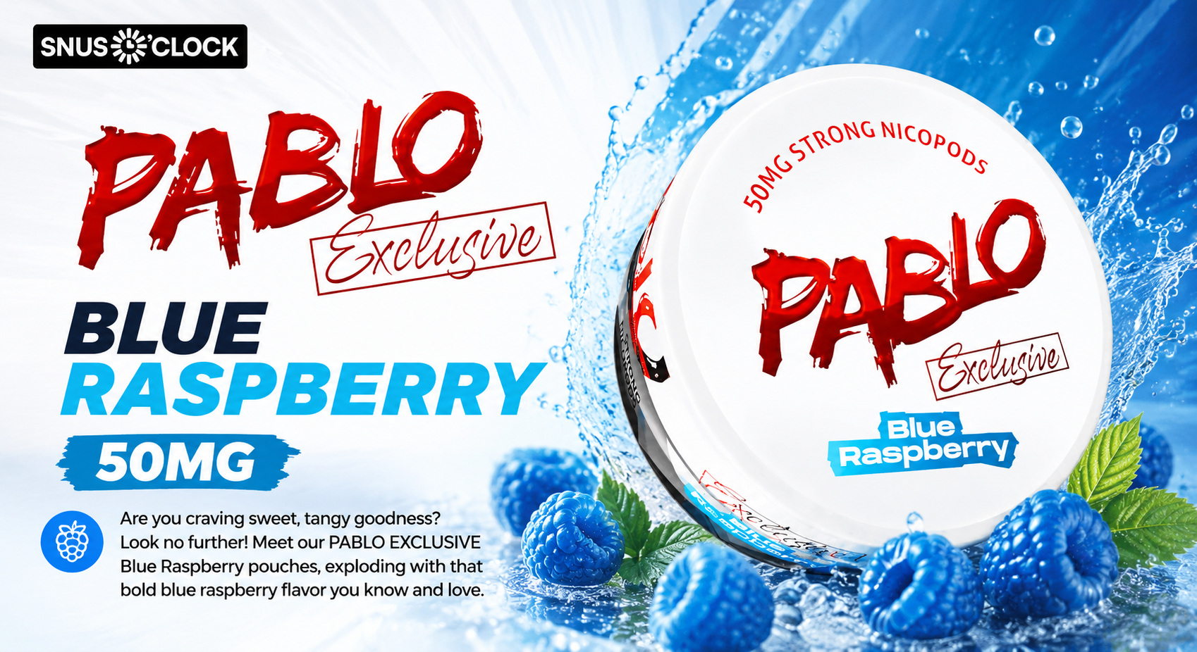 blue raspberry nicotine pouches