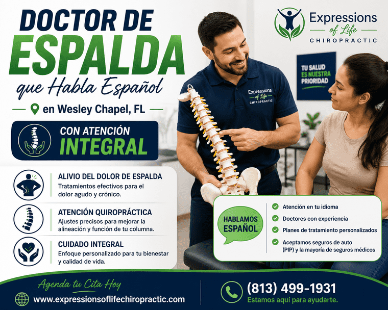 Doctor de Espalda que Habla Español in Wesley Chapel FL con Atención Integral