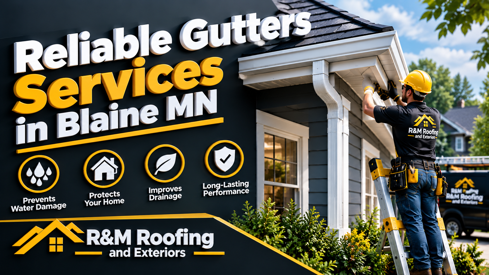 Reliable Gutters Services in Blaine MN