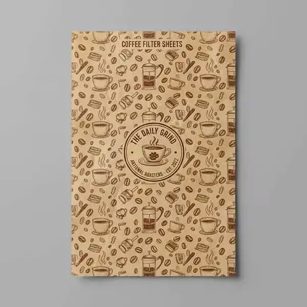 Custom parchment paper with logo